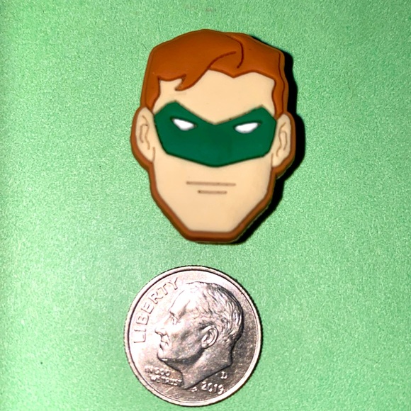 (10 for $15) Green Lantern Superheroes Croc Shoe Charms - Picture 1 of 1